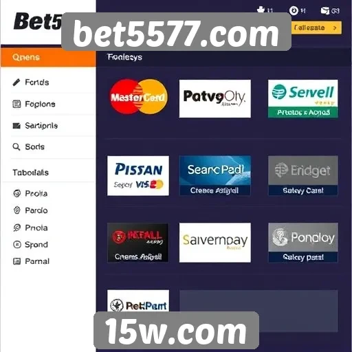 Opcões de pagamento no bet5577.com