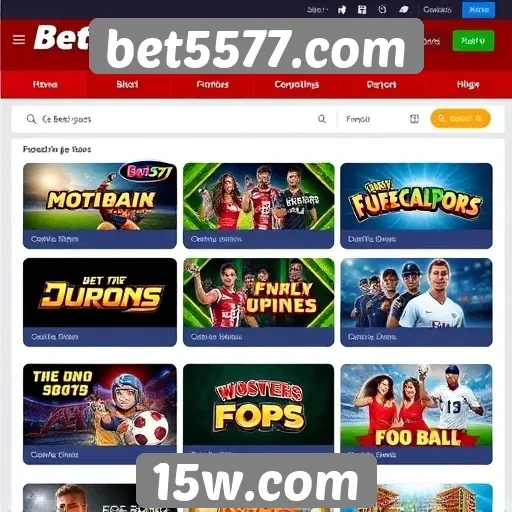 Jogos populares disponíveis em bet5577.com